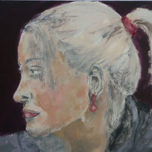 small beauty II, 2022, Mischtechnik, 12x18cm
