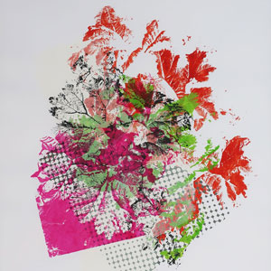 2026 farbspiel V, 2025, mehrfarbiger Siebdruck, Unikat, 64x44cm
